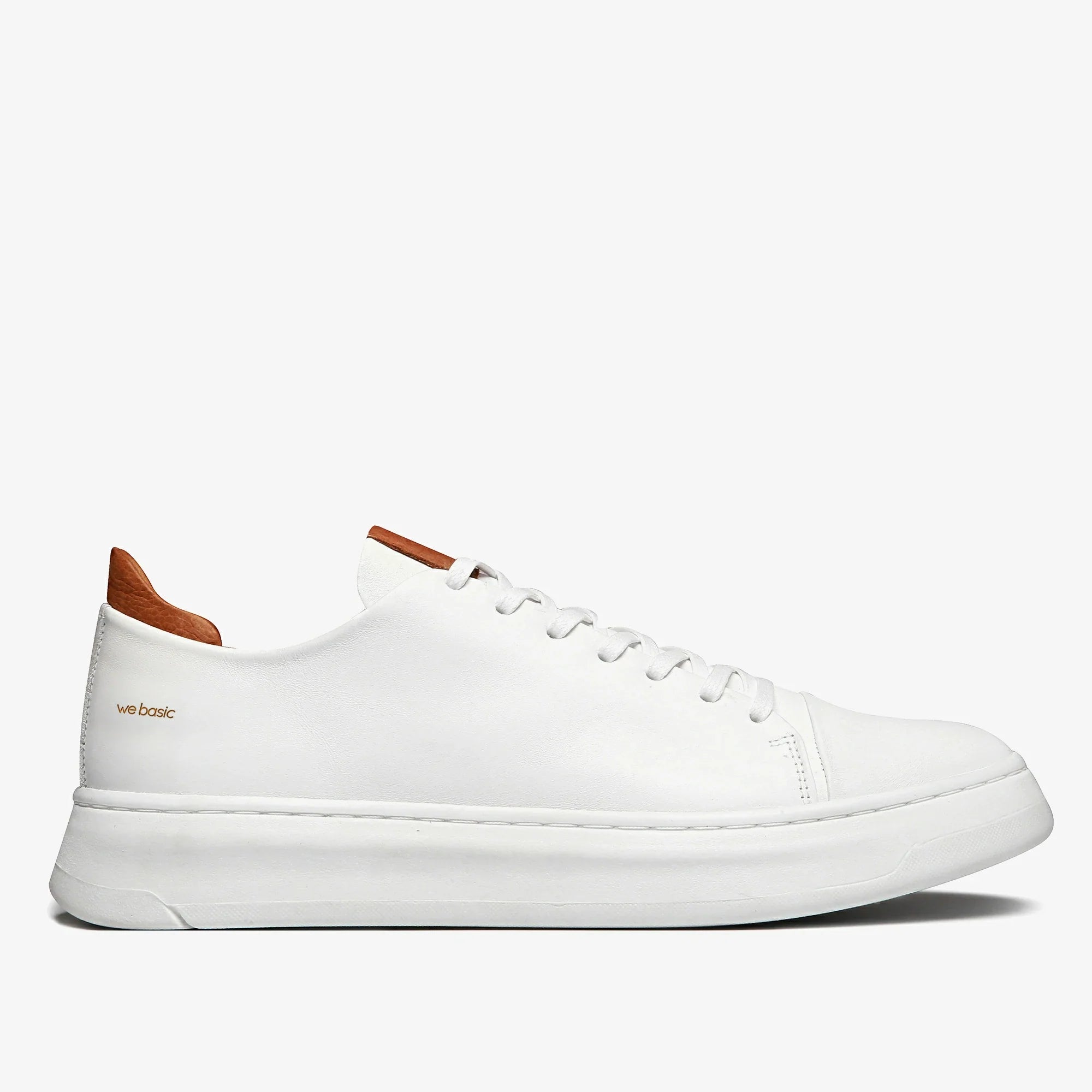 Tênis Masculino Branco em Couro - Mykonos 3.0