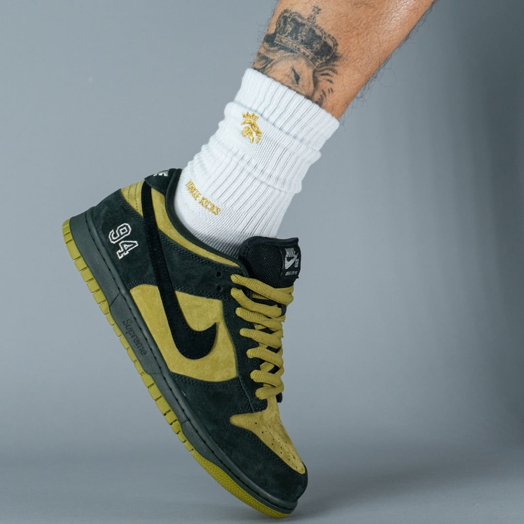 Nike SB Dunk Low Supreme 94 Camper Green