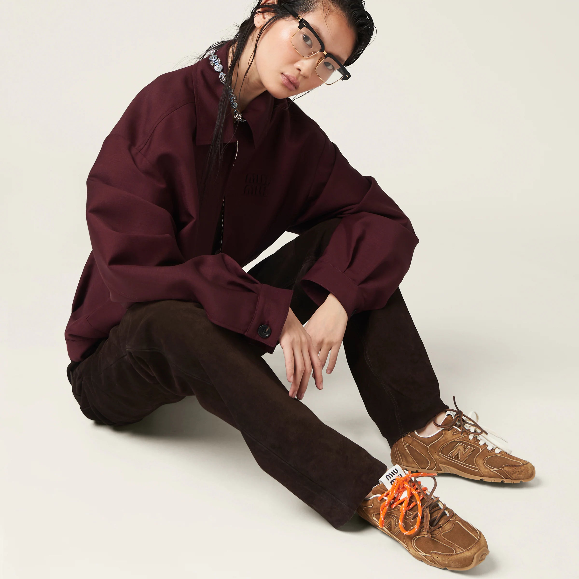 New Balance 530 SL Deco Miu Miu Cinnamon Travertine Grey