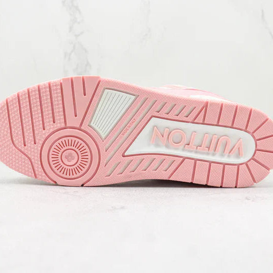 Louis Vuitton Trainer Pink Rose