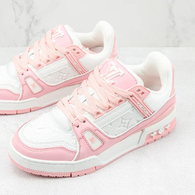 Louis Vuitton Trainer Pink Rose