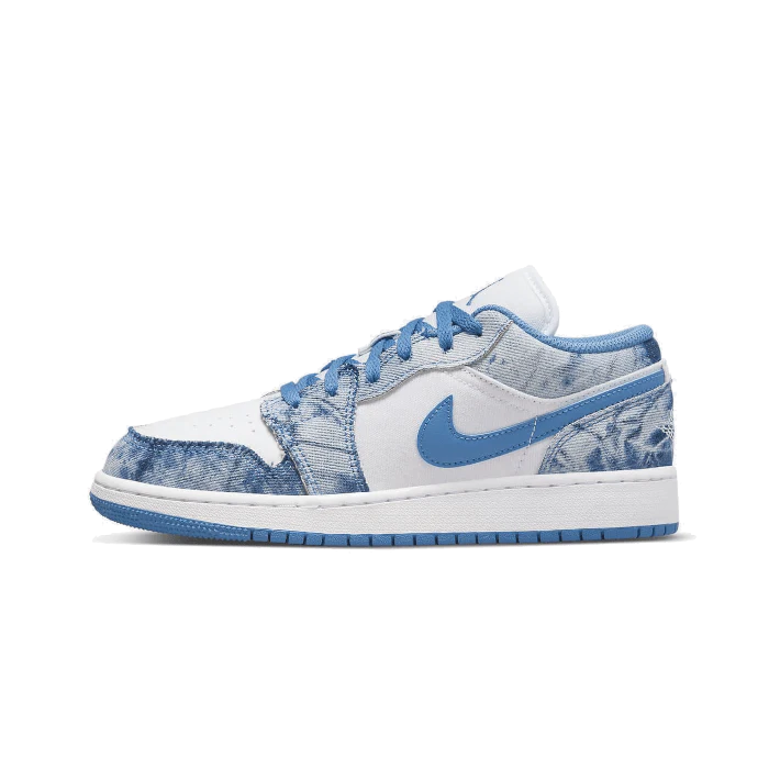 Air Jordan 1 Low Washed Denim (GS)