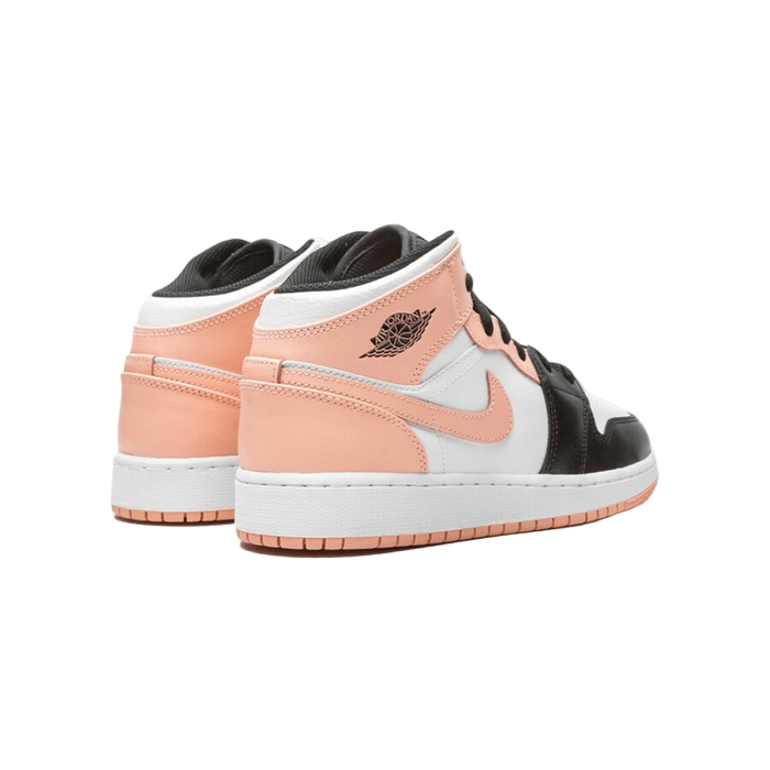 Air Jordan 1 Mid Arctic Orange Black Toe (GS)