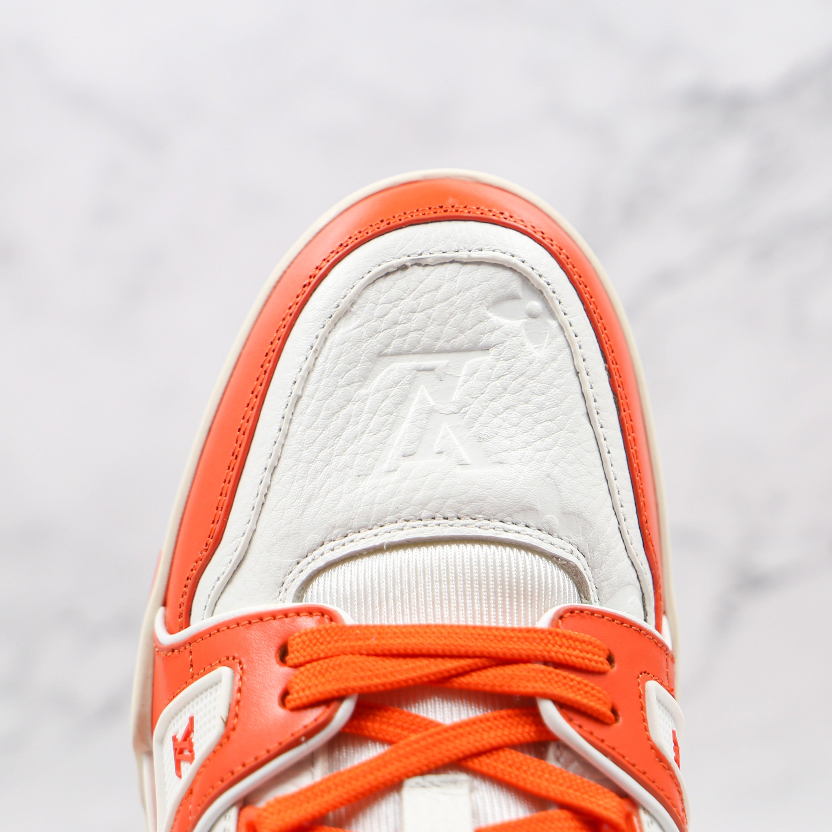 Louis Vuitton Trainer Monogram Denim Orange