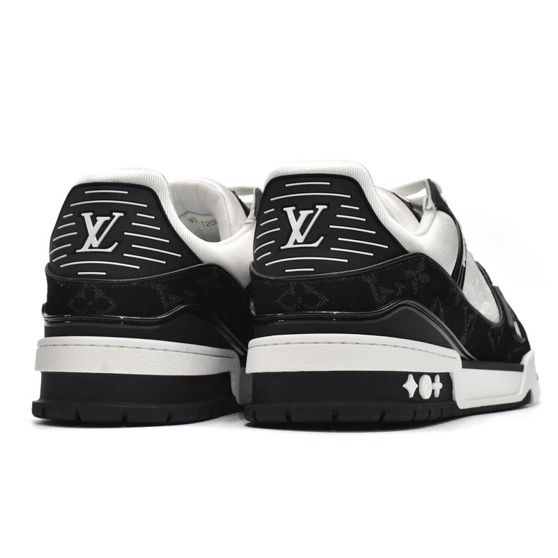 Louis Vuitton Trainer White Black