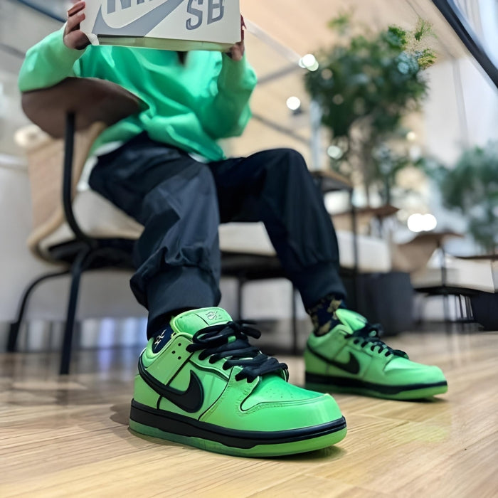 Nike SB Dunk Low The Powerpuff Girls Buttercup (PS)