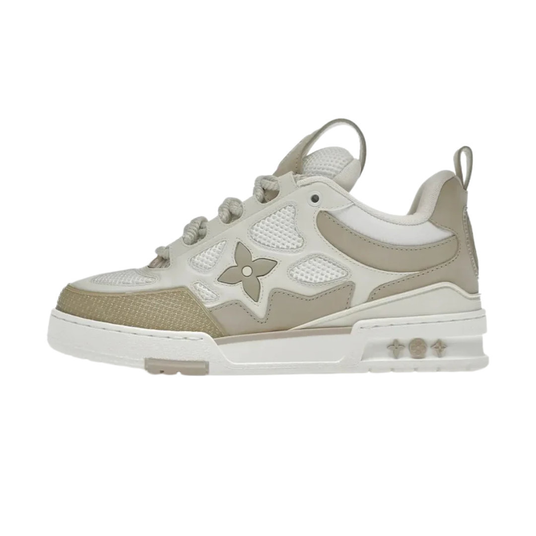 Louis Vuitton LV Skate Sneaker Beige White