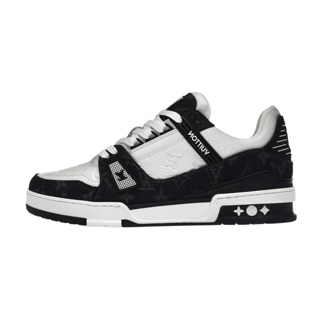 Louis Vuitton Trainer White Black