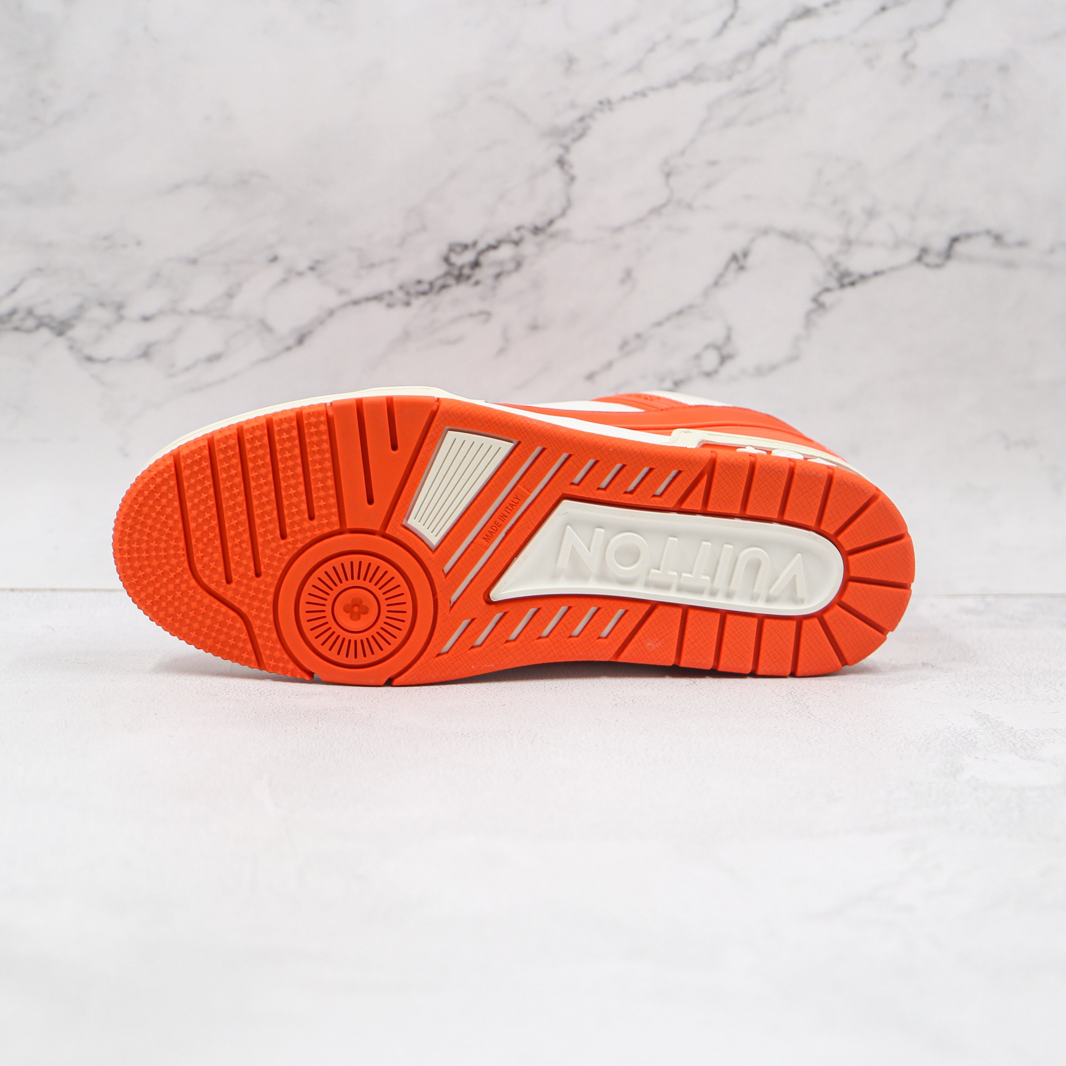 Louis Vuitton Trainer Monogram Denim Orange