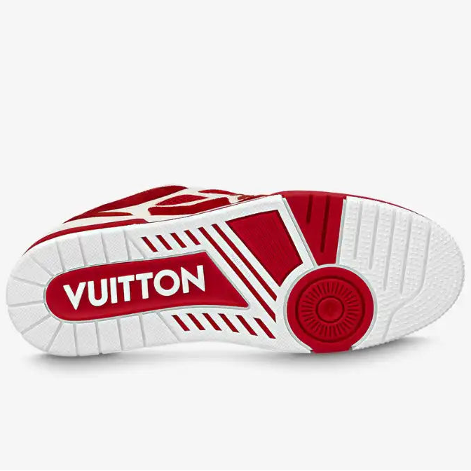 Louis Vuitton LV Skate Sneaker Red White