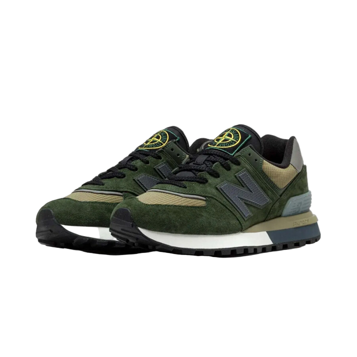 New Balance 574 Legacy Stone Island Dark Green