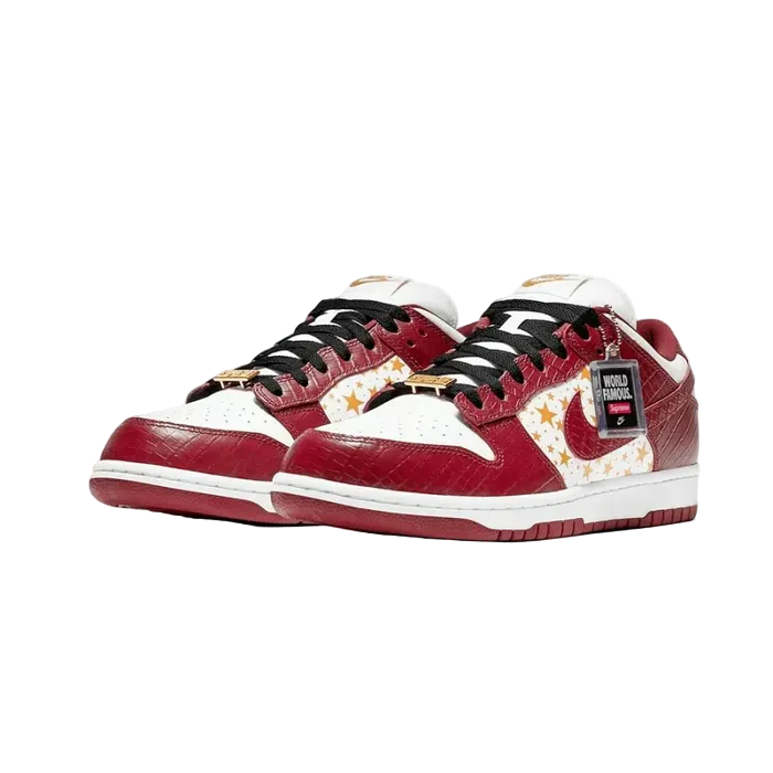 Nike SB Dunk Low Supreme Stars Barkroot Brown