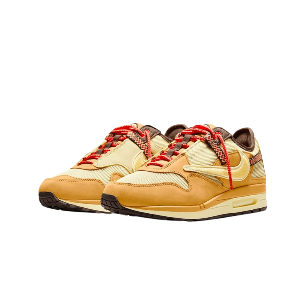 Nike Air Max 1 Travis Scott Cactus Jack Wheat Lemon Drop