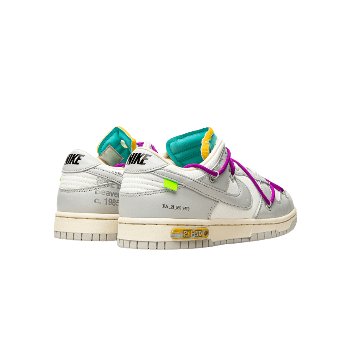 Nike Dunk Low Off-White Lot 21