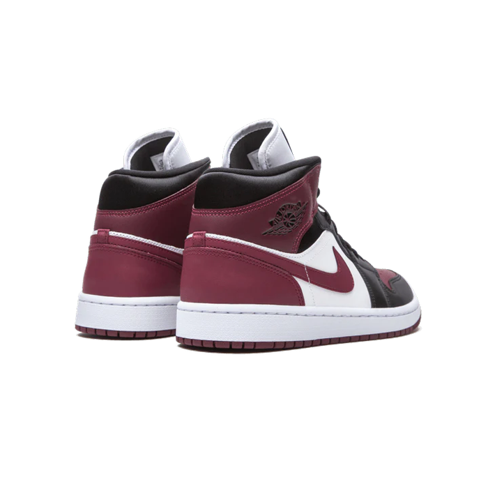 Air Jordan 1 Mid SE Black Dark Beetroot (W)