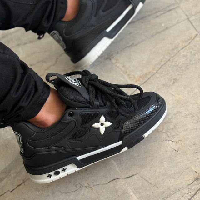 Louis Vuitton LV Skate Sneaker Black White