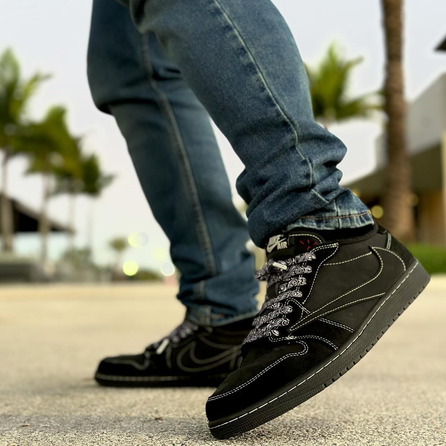 Air Jordan 1 Retro Low OG SP Travis Scott Black Phantom - BAW KICKS