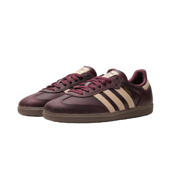 adidas Samba OG Maroon Crystal Sand