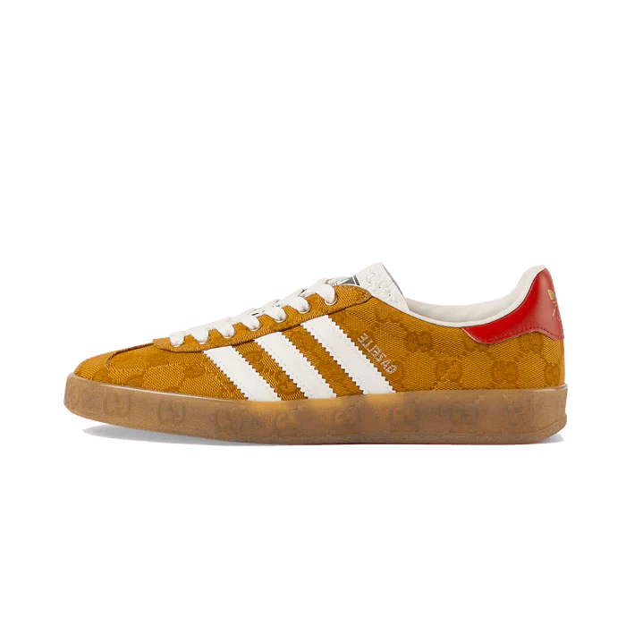 adidas Gazelle Gucci Original GG Beige Brown