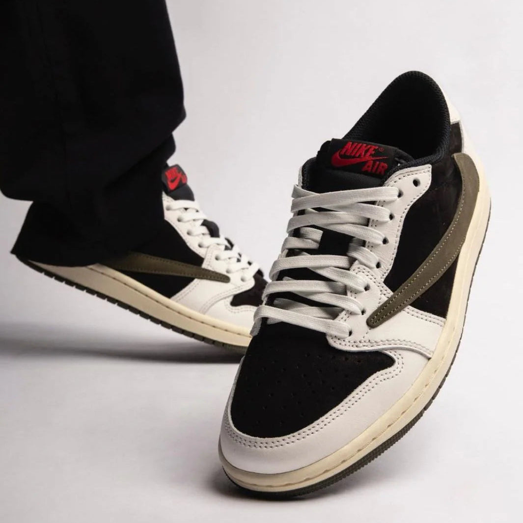 Air Jordan 1 Retro Low OG SP Travis Scott Olive (W) - BAW KICKS