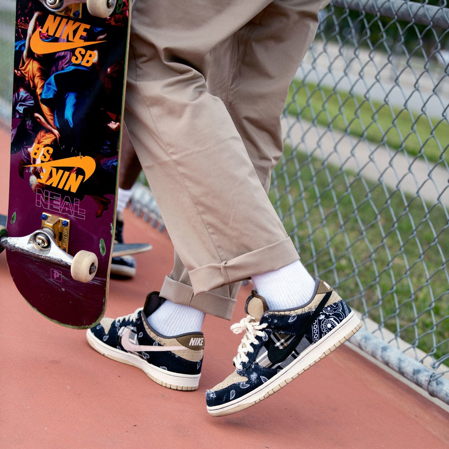 Sneaker Scott x Low Premium QS SB Cactus