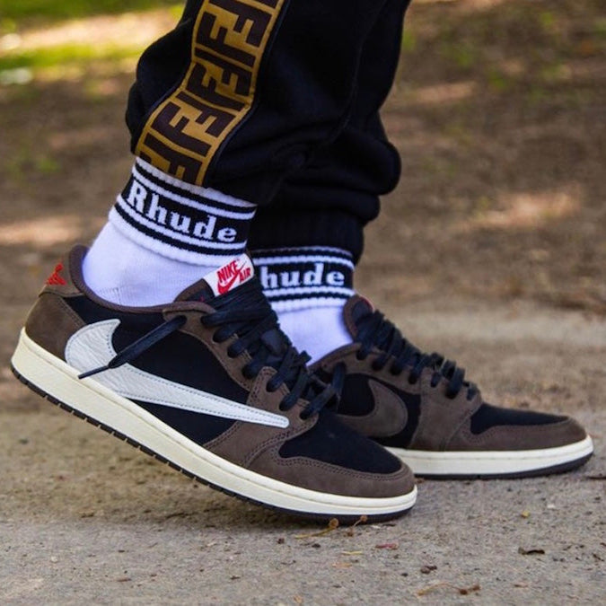 Air Jordan 1 Retro Low OG SP Travis Scott Mocha - BAW KICKS