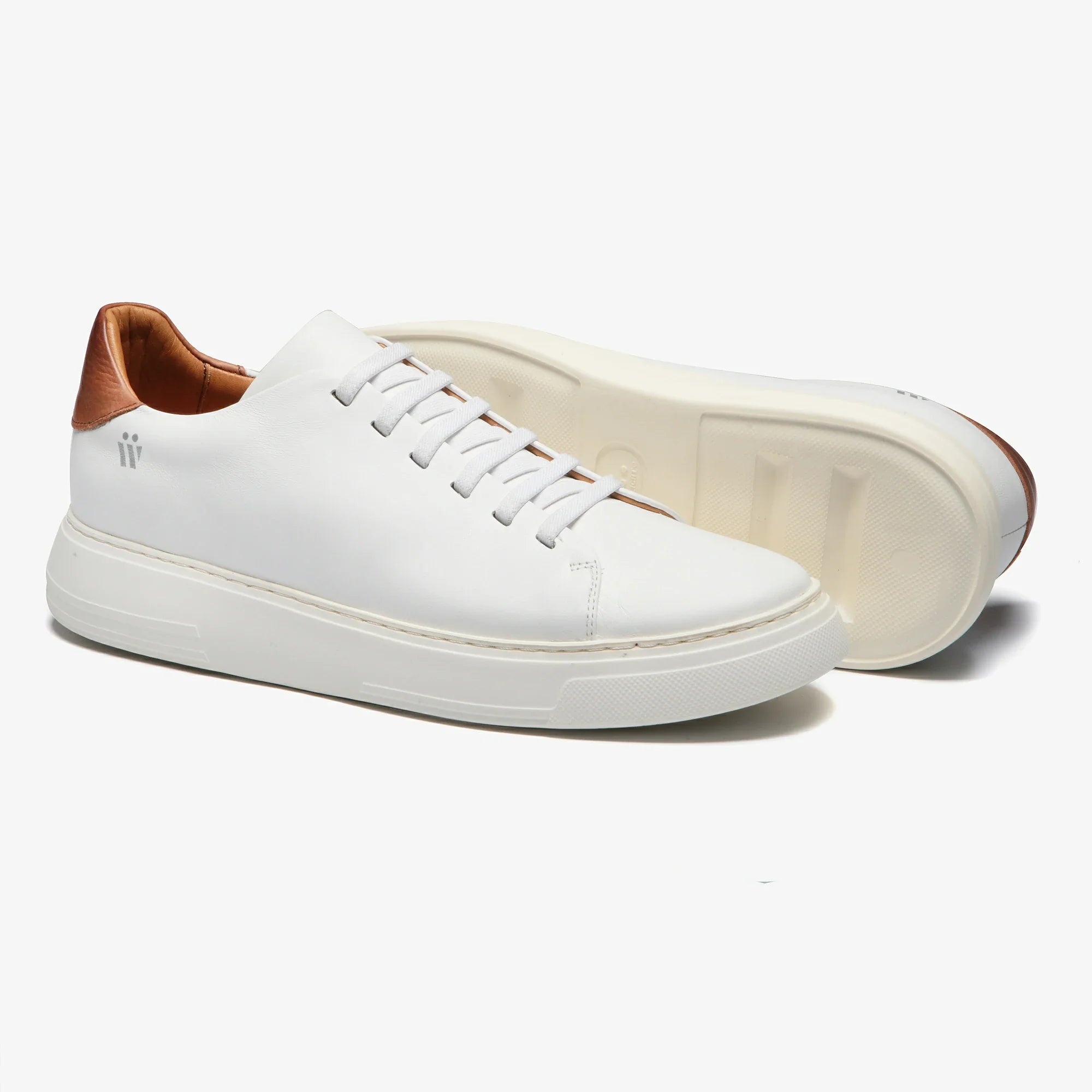 Tênis Slipon em Couro Branco - Nathan