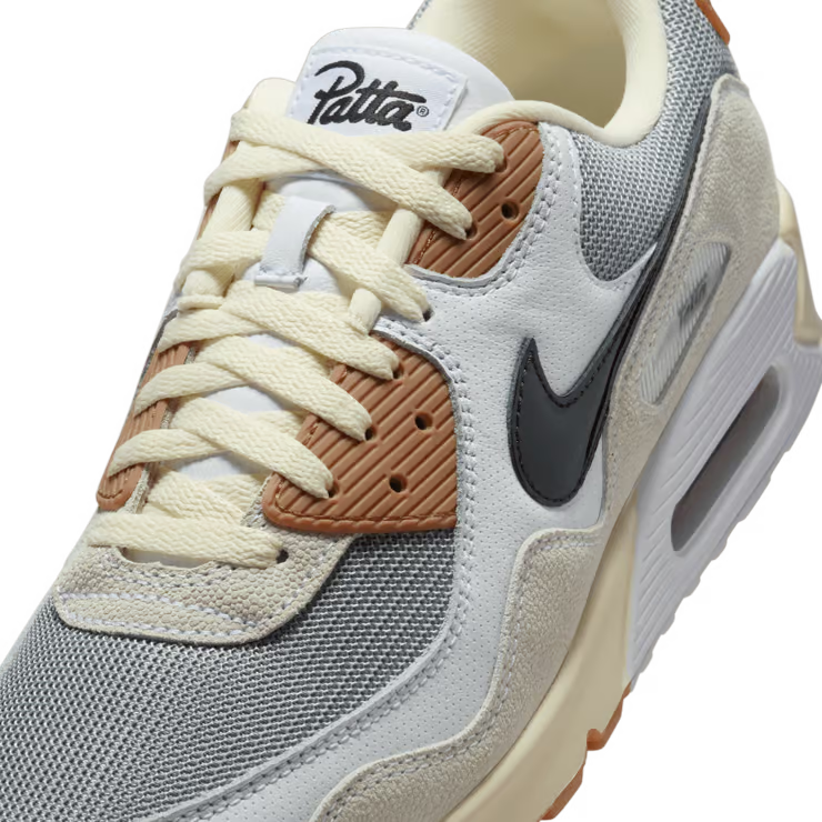 Nike Air Max 90 SP Patta Waves Particle Grey Coconut Milk
