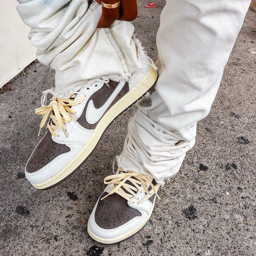 Air Jordan 1 Retro Low OG SP Travis Scott Reverse Mocha - BAW KICKS