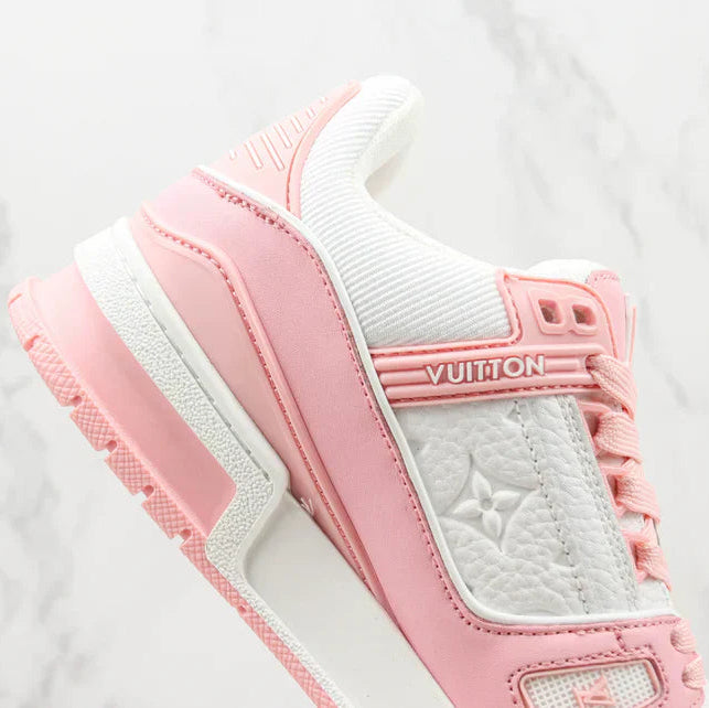 Louis Vuitton Trainer Pink Rose