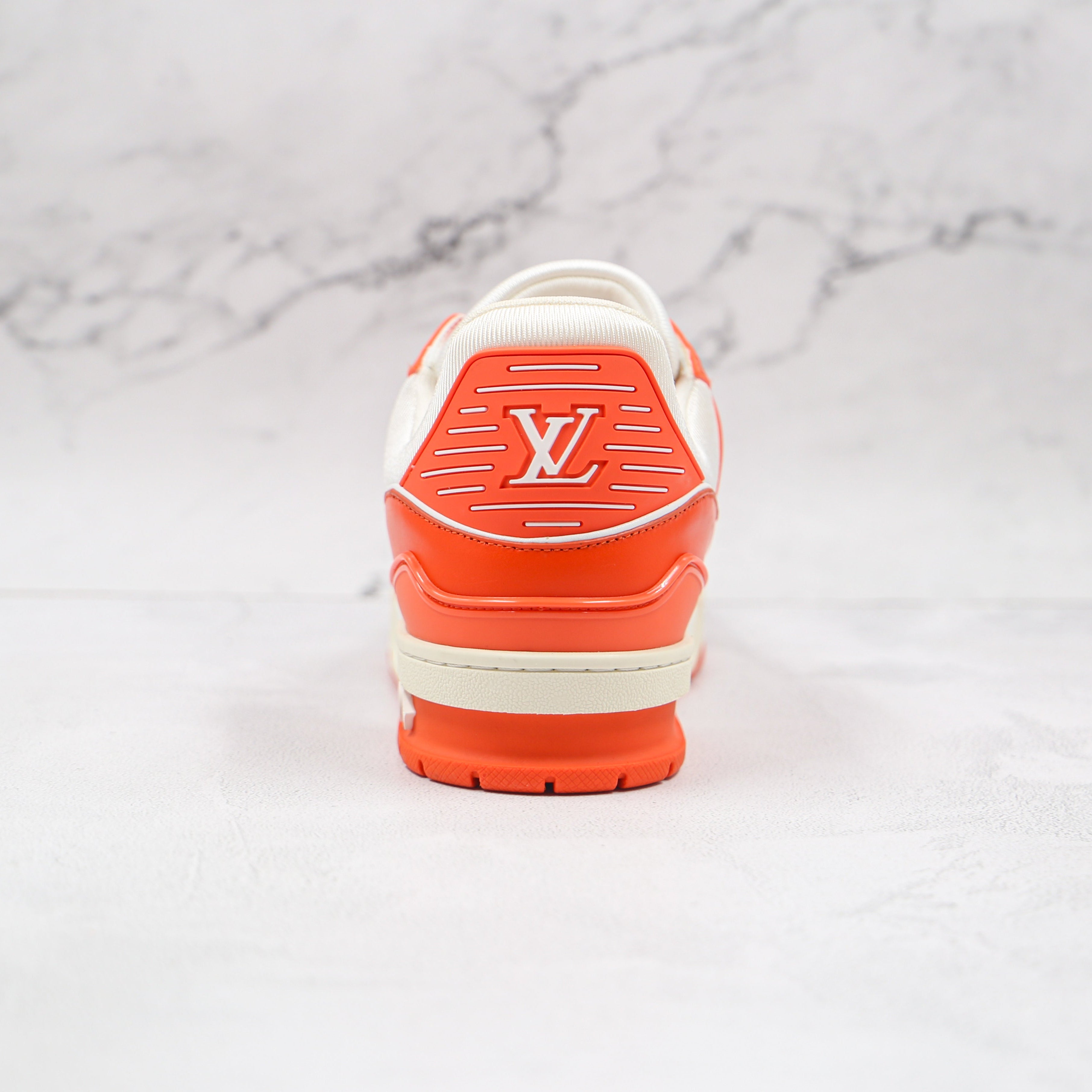 Louis Vuitton Trainer Monogram Denim Orange