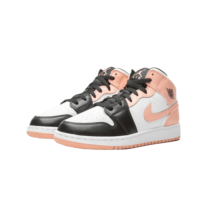 Air Jordan 1 Mid Arctic Orange Black Toe (GS)