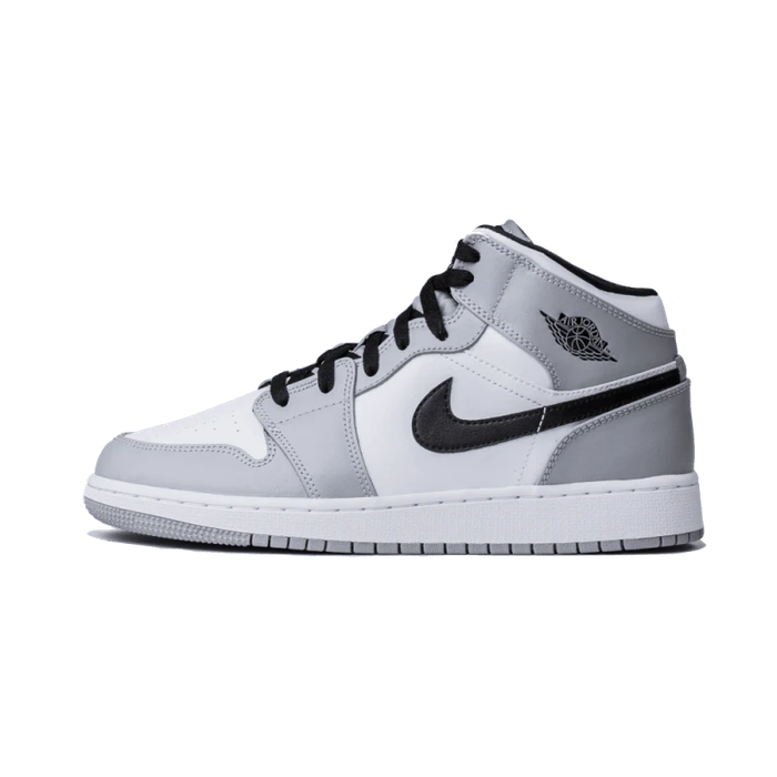 Air Jordan 1 Mid Light Smoke Grey (GS)