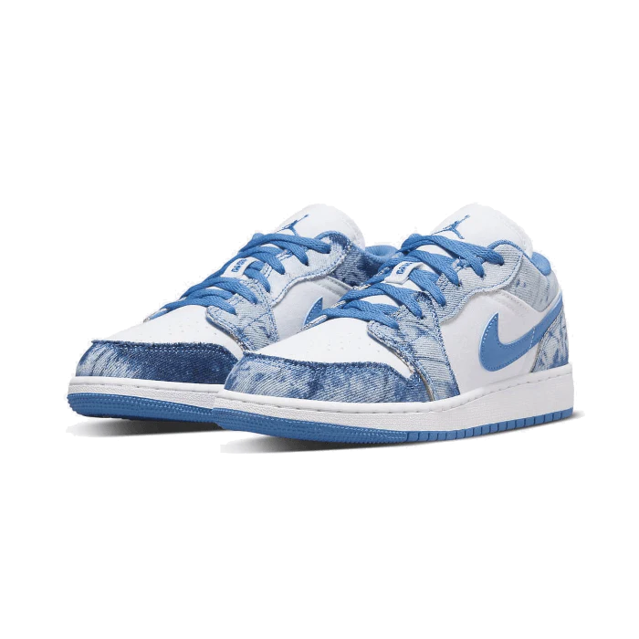 Air Jordan 1 Low Washed Denim (GS)