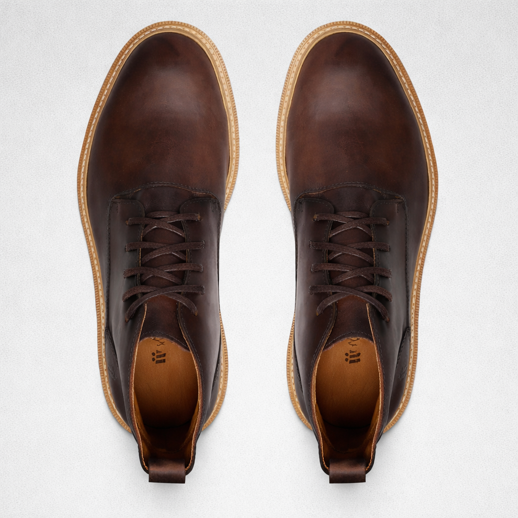 Bota Masculina Marrom Tratorada - Malaga