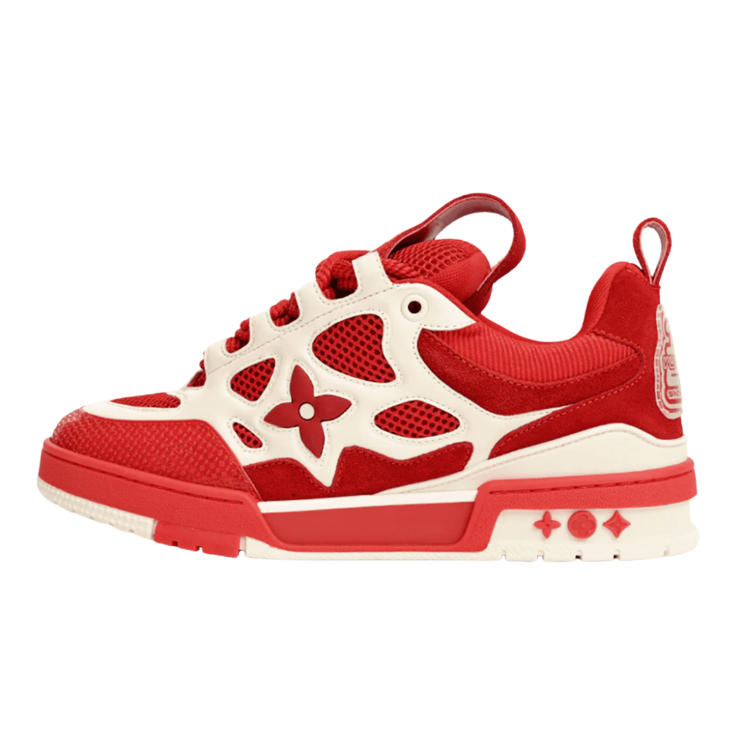 Louis Vuitton LV Skate Sneaker Red White
