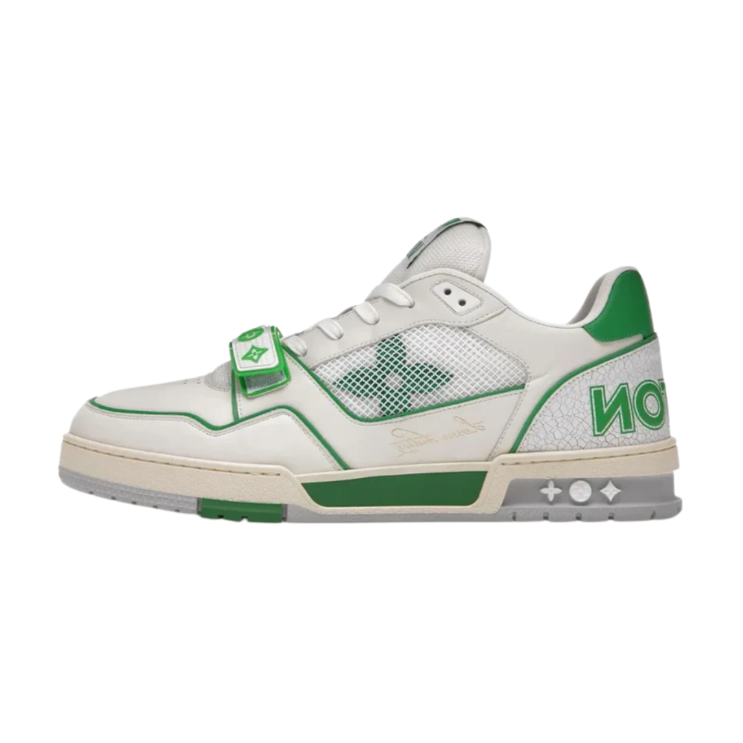 Louis Vuitton Trainer Green Mesh