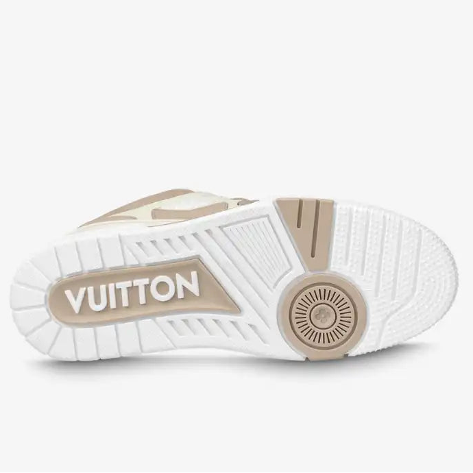 Louis Vuitton LV Skate Sneaker Beige White