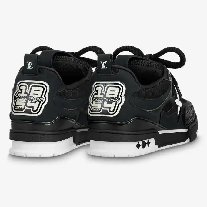 Louis Vuitton LV Skate Sneaker Black White