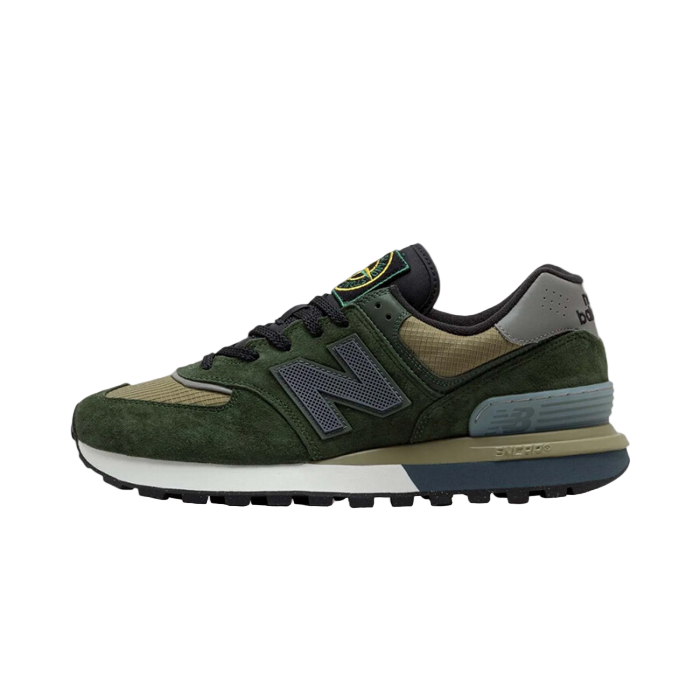 New Balance 574 Legacy Stone Island Dark Green