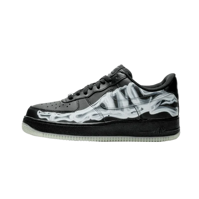Nike Air Force 1 Low Black Skeleton Halloween (2019)