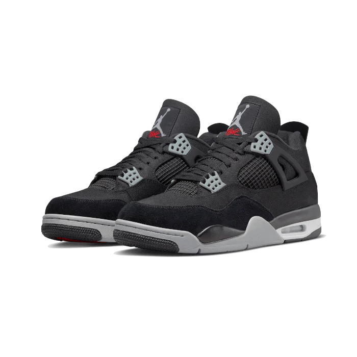 Air Jordan 4 Retro SE Black Canvas