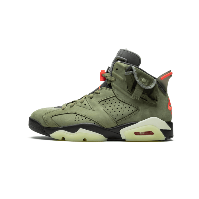 Air Jordan 6 Travis Scott Medium Olive