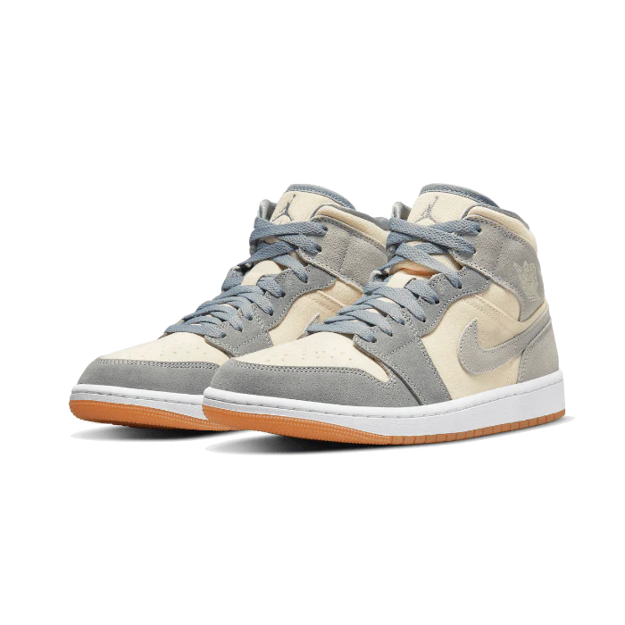 Air Jordan 1 Mid SE Coconut Milk Particle Grey