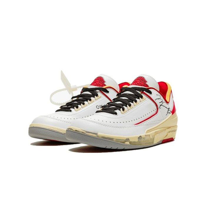 Air Jordan 2 Retro Low SP Off-White White Red