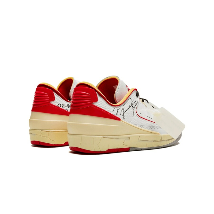 Air Jordan 2 Retro Low SP Off-White White Red