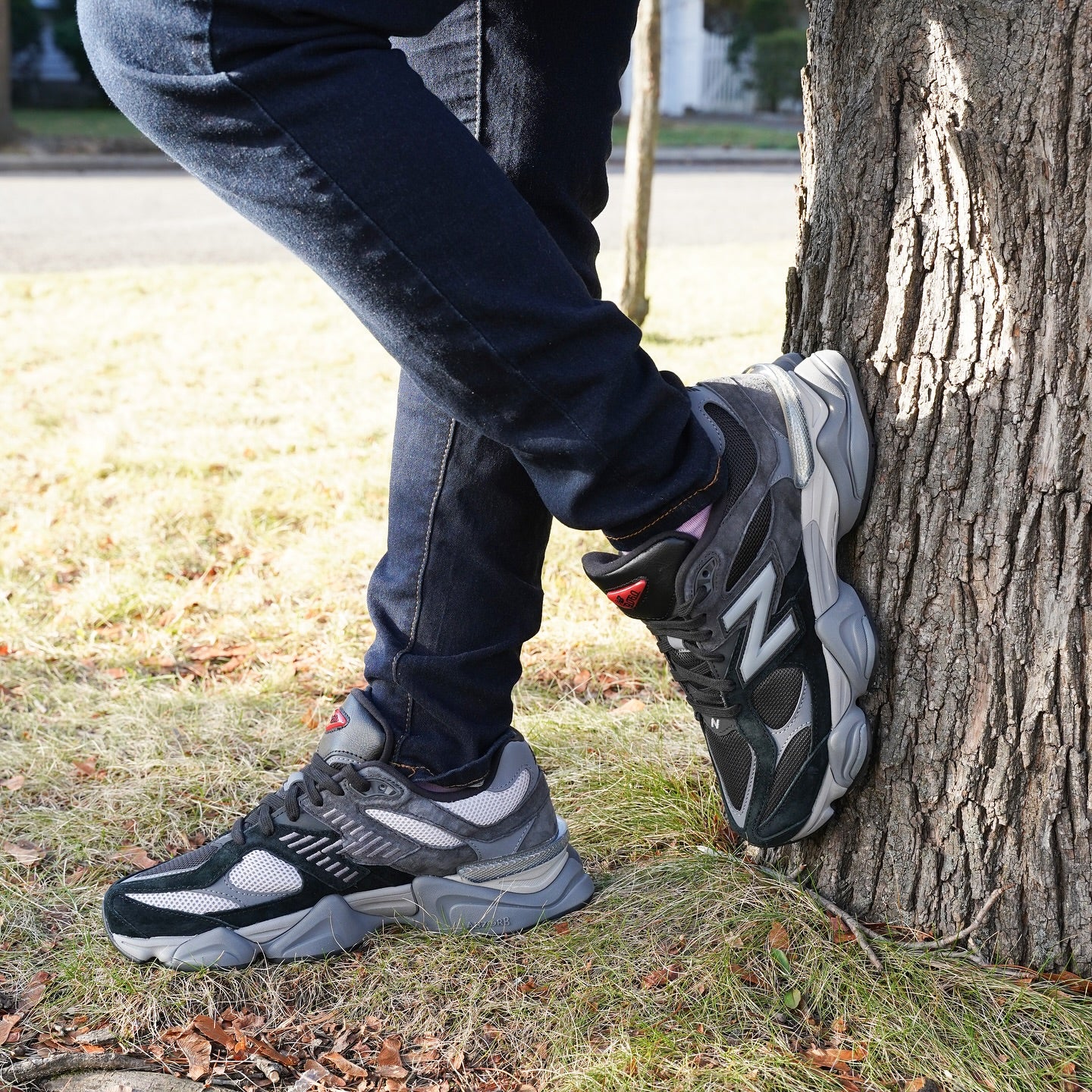 New Balance 9060 Black Castlerock Grey