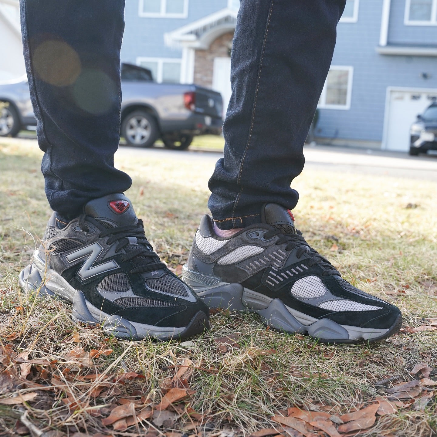 New Balance 9060 Black Castlerock Grey