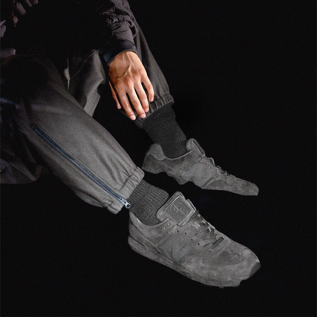 New Balance 574 Legacy Stone Island Ghost Dark Grey