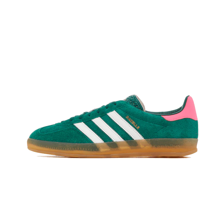 adidas Gazelle Indoor Collegiate Green Lucid Pink